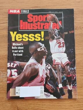 Sports Illustrated NBA Finals Michael Jordan Cover 1992